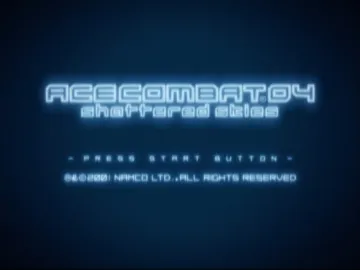 Ace Combat 04 - Shattered Skies screen shot title